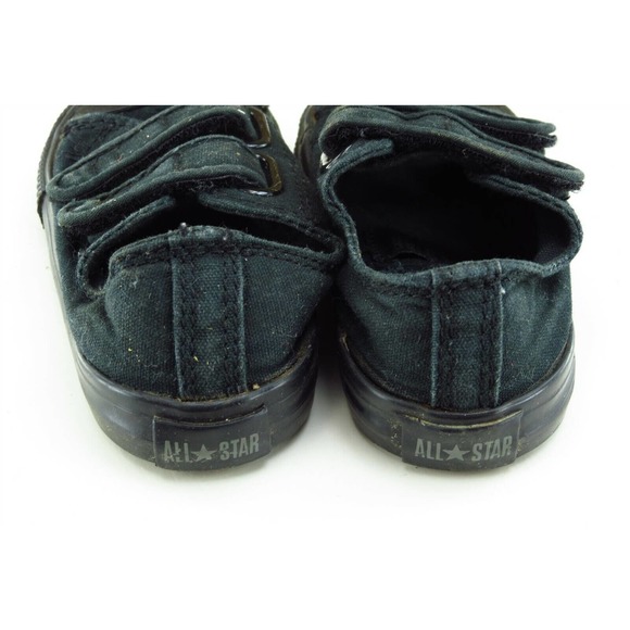 Converse All Star Toddler Boys 5 Medium Black Low Top Fabric - Picture 5 of 6